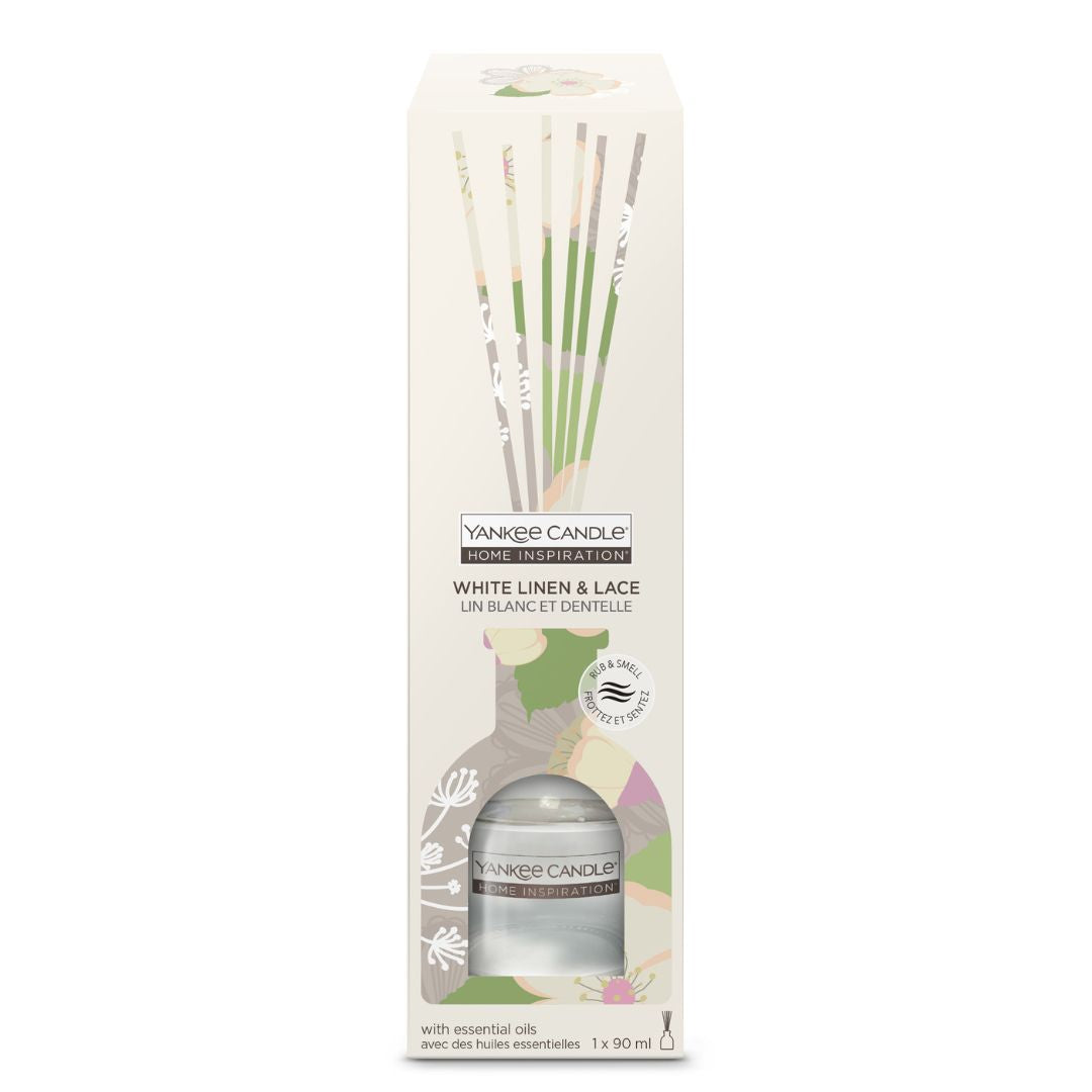 White Linen & Lace Reed Diffuser