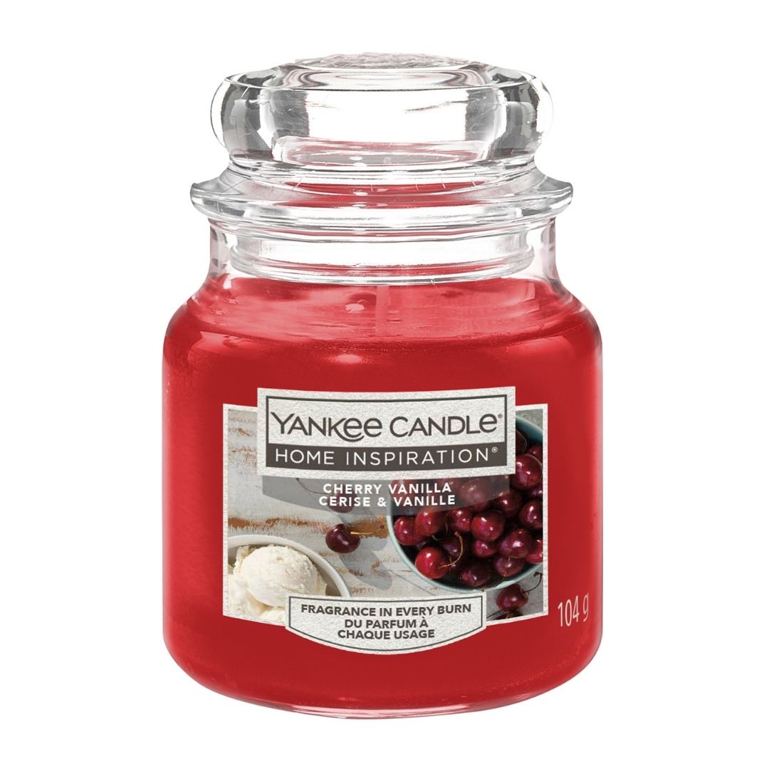 Yankee Candle® Home Inspiration Cherry Vanilla Small Jar – Yankee ...
