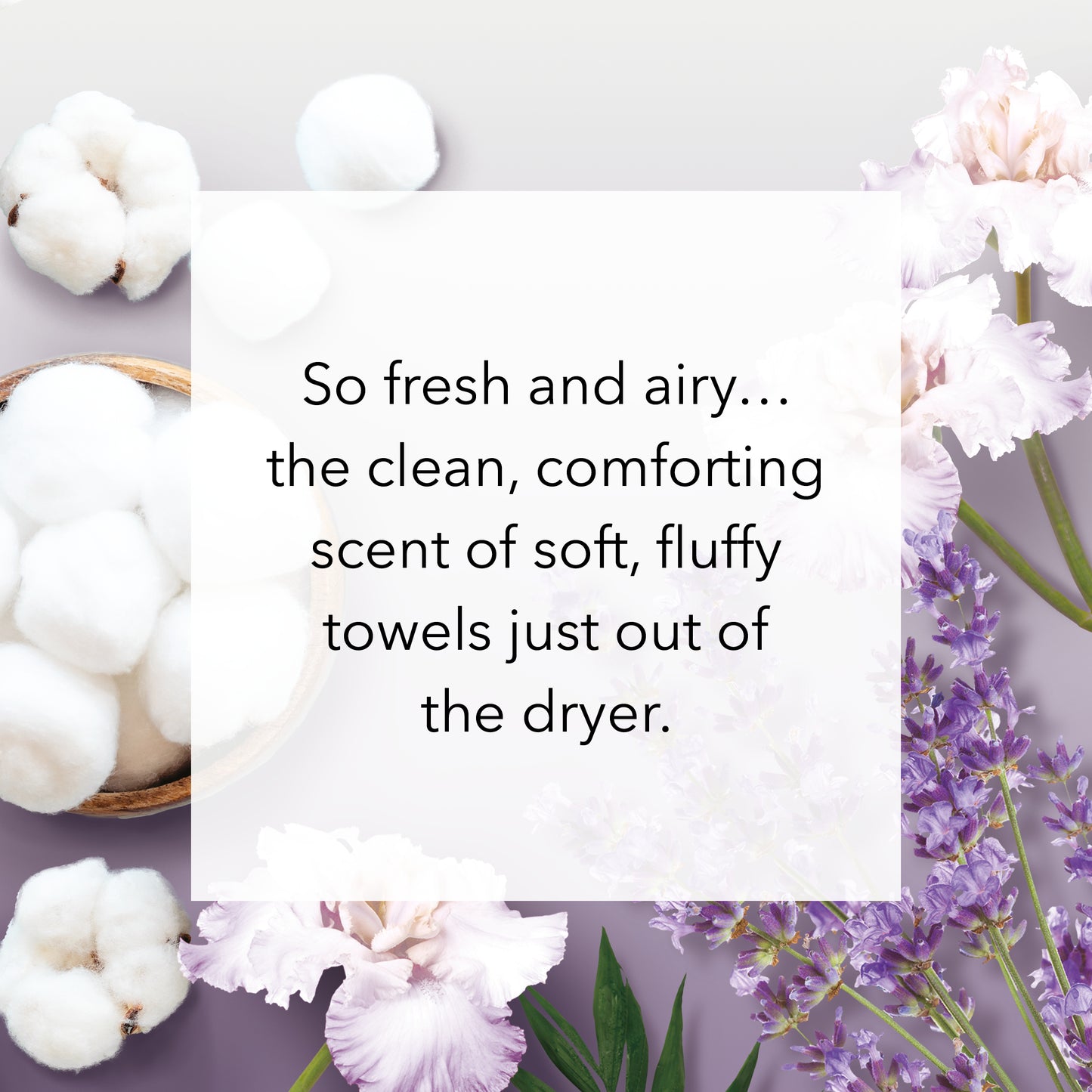 Soft Cotton Large Jar Yankee Candle® Home Inspiration® Soft Cotton provides a fresh and airy aroma throughout your home, such as the clean, comforting scent of soft, fluffy towels just out of the dryer.