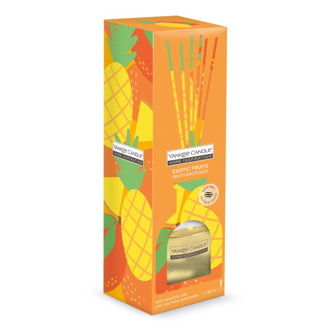 Red Yankee Candle Reed Diffuser Yankee Candle Home Inspiration Exotic Fruits Reed Diffuser