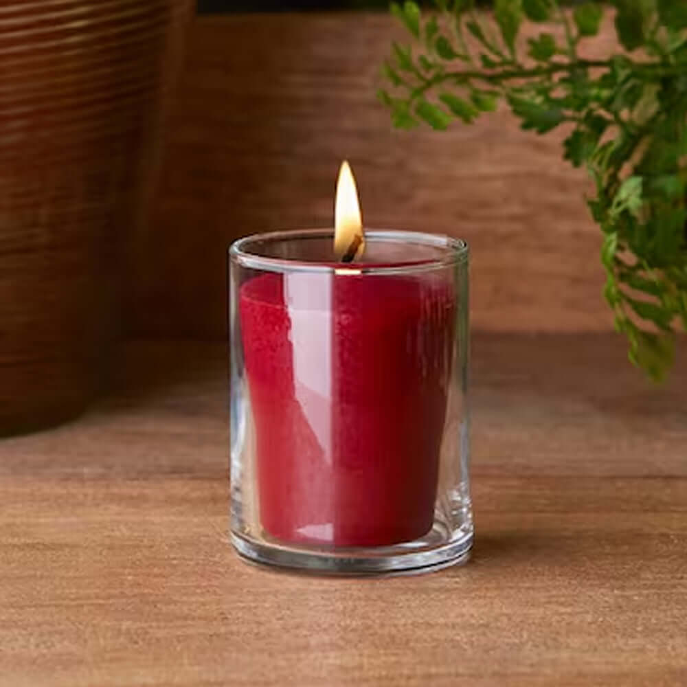 Cherry Vanilla Votive Fill your home with the sweet, sharp fragrance of Cherry Vanilla from Yankee Candle® Home Inspiration® . A treat to savor of perfectly ripe, plump cherries and rich, creamy vanilla.