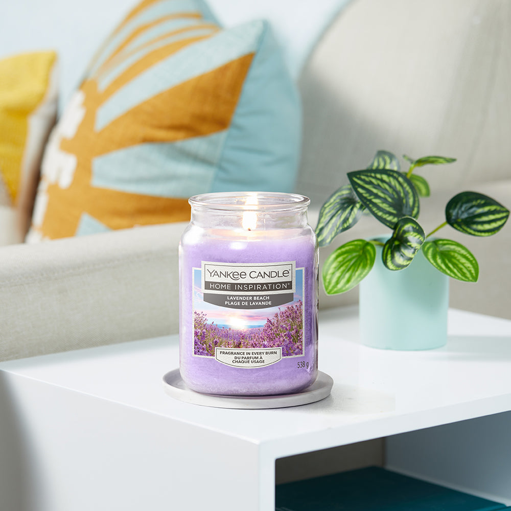 Lavender Beach The fragrance of a wild lavender meadow in bloom near cool coastal waters and soothing sandalwood.