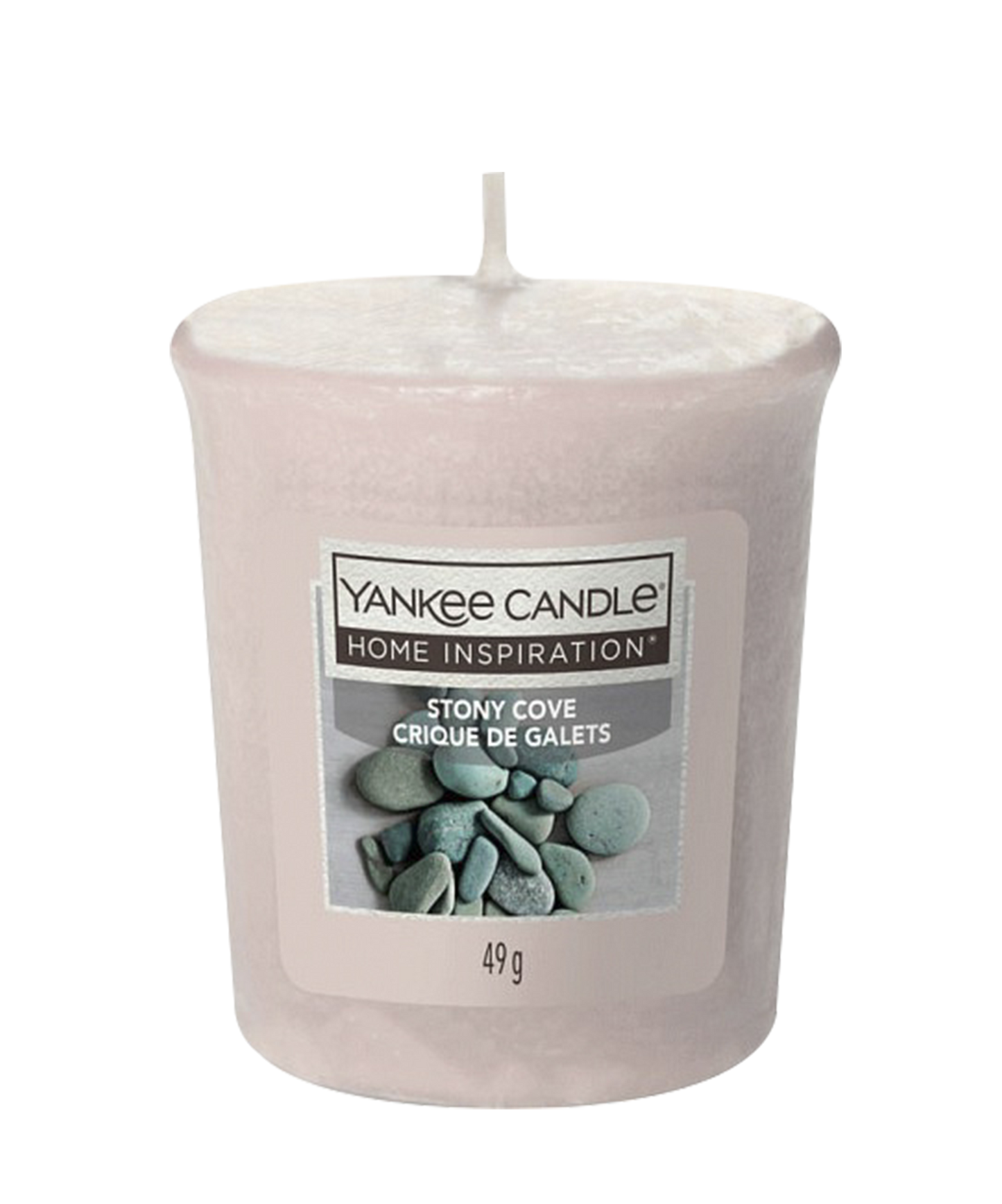 Stony Cove Votive Yankee Candle® Home Inspiration® Stony Cove Scented Candle gives you a sense of serenity and relaxation. You will feel the living space as a quiet place by the water filled with the scent of sweet orange blossom and white musk. 