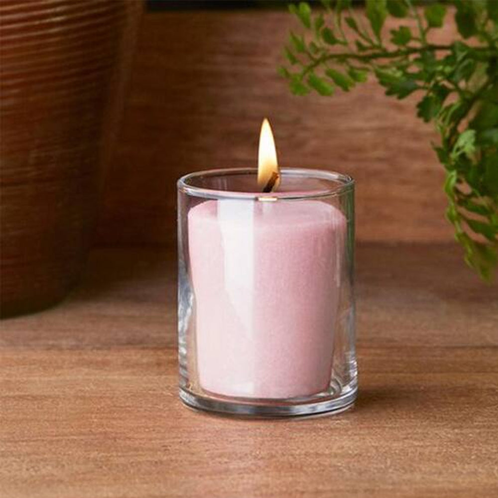 Sugared Blossom Votive Colourful blossoms, sparkling with sugar crystals, placed upon a delicious frosted confection. Yankee Candle® Home Inspiration® Sugared blossom will fill your home with a sweet blossom scent.